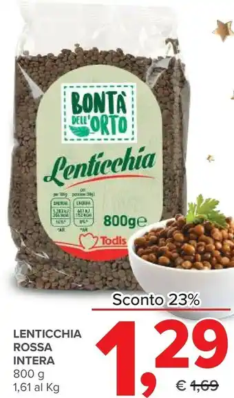 Todis Lenticchie offerta