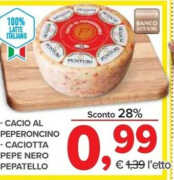 Todis Caciotta offerta