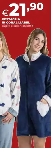 Ipercoop Vestaglia in coral liabel offerta