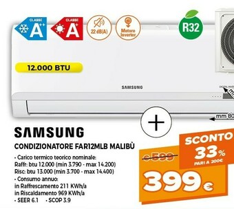 Expert Condizionatore far12mlb malibu offerta