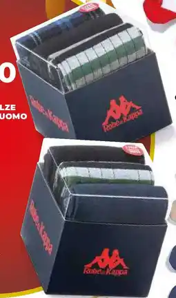 Ipercoop Confezione 3 calze lunghe o corte uomo robe di kappa offerta