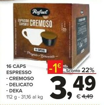 Todis Cialde caffè offerta
