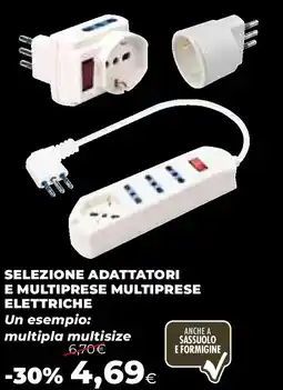 Extracoop Selezione adattatori e multiprese multiprese elettriche offerta