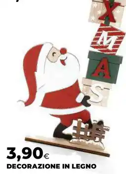 Extracoop Decorazione in legno offerta