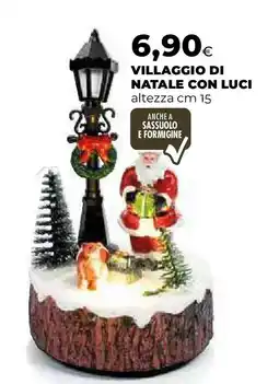 Extracoop Villaggio di natale con luci offerta