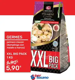 Iper Tosano GERMES pelmeni classic (dumplings con maiale e manzo) offerta
