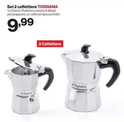 MD Discount Set 2 caffettiere TOGNANA offerta