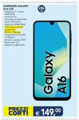 Esselunga SAMSUNG GALAXY A16 LTE offerta