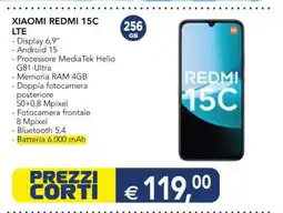 Esselunga XIAOMI REDMI 15C LTE offerta