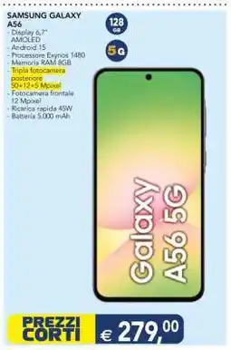 Esselunga Samsung Galaxy A56 offerta
