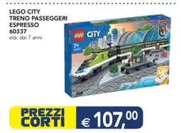 Esselunga LEGO CITY TRENO PASSEGGERI ESPRESSO 60337 offerta