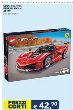 Esselunga LEGO TECHNIC FERRARI FXX K offerta