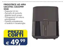 Esselunga FRIGGITRICE AD ARIA CECOTEC CECOFRY 5500 offerta