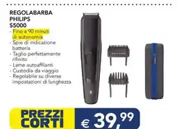 Esselunga REGOLABARBA PHILIPS S5000 offerta