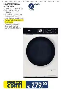 Esselunga LAVATRICE DAYA MAGIC9A3 offerta