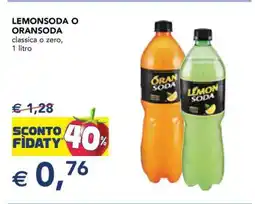 Esselunga LEMONSODA O ORANSODA offerta