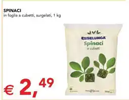 Esselunga Spinaci offerta