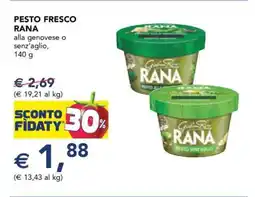 Esselunga Pesto Fresco Rana offerta