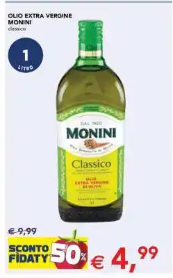 Esselunga Olio Extra Vergine Monini offerta