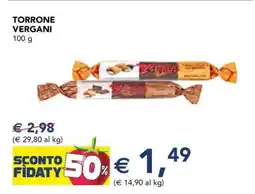 Esselunga Torrone Vergani offerta