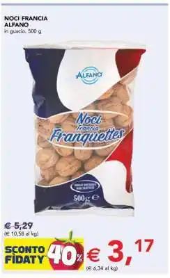 Esselunga Noci Francia Alfano offerta