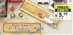 Esselunga Tavoletta Lindt offerta