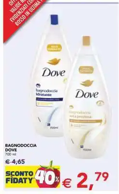 Esselunga BAGNODOCCIA DOVE offerta