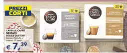 Esselunga Capsule Caffè Nescafé Dolce Gusto offerta