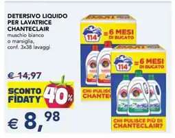 Esselunga DETERSIVO LIQUIDO PER LAVATRICE CHANTECLAIR offerta