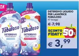 Esselunga Fabuloso Detersivo Liquido offerta