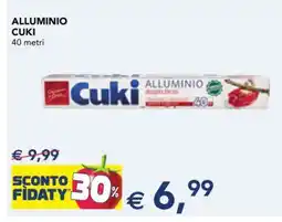 Esselunga ALLUMINIO CUKI offerta
