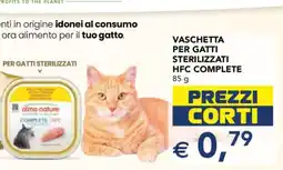 Esselunga VASCHETTA PER GATTI STERILIZZATI HFC COMPLETE offerta