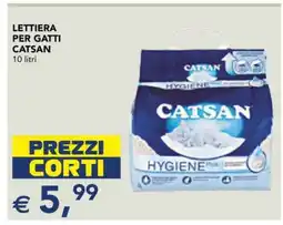 Esselunga Lettiera per gatti Catsan offerta