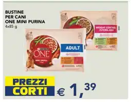 Esselunga BUSTINE PER CANI ONE MINI PURINA offerta