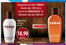 Acqua & Sapone TABAC Uomo Edc Vapo ml 100 offerta