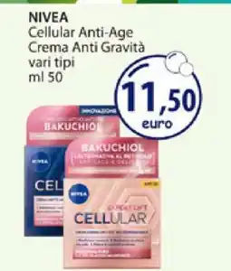 Acqua & Sapone NIVEA Cellular Anti-Age Crema Anti Gravità offerta