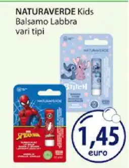 Acqua & Sapone NATURAVERDE Kids Balsamo Labbra offerta