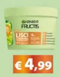 Acqua & Sapone Garnier Fructis Lisci Crema offerta