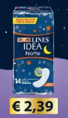 Acqua & Sapone Lines Idea Notte offerta