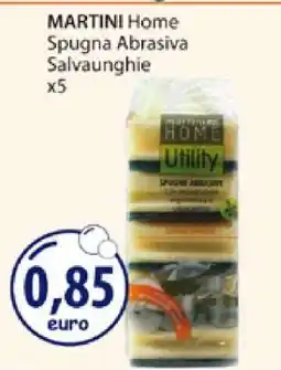 Acqua & Sapone MARTINI Home Spugna Abrasiva Salvaughie x5 offerta
