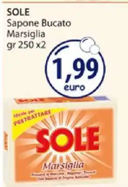 Acqua & Sapone SOLE Sapone Bucato Marsiglia gr 250 x2 offerta