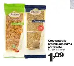 MD Discount Croccante alle arachidi/al sesamo porzionato offerta