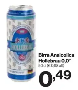 MD Discount Birra Analcolica Hollebrau 0,0° offerta