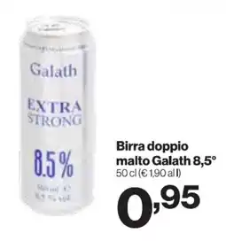 MD Discount Birra doppio malto Galath 8,5° offerta