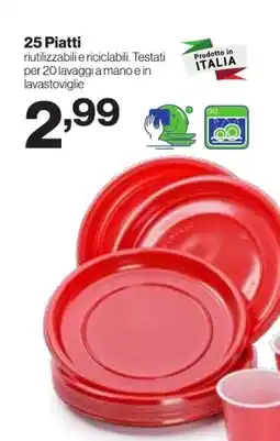 MD Discount 25 Piatti offerta