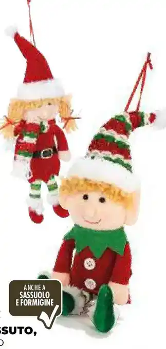 Extracoop Elfo in tessuto offerta