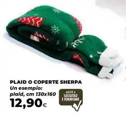 Extracoop Plaid o coperte sherpa offerta