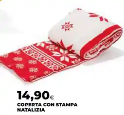 Extracoop Coperta con stampa natalizia offerta