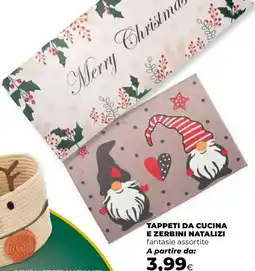 Extracoop Tappeti da cucina e zerbini natalizi offerta