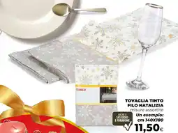 Extracoop Tovaglia tinto filo natalizia offerta